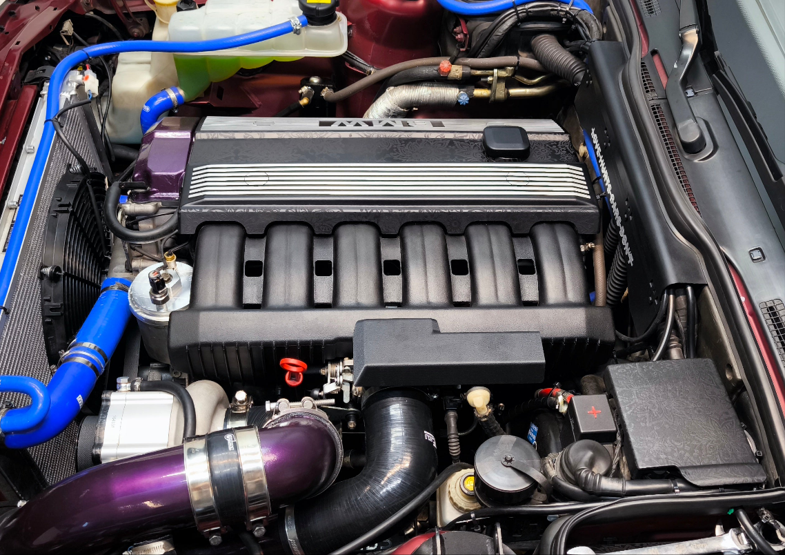 BMW Drosselklappenabdeckung lang E30 E34 E36 M50