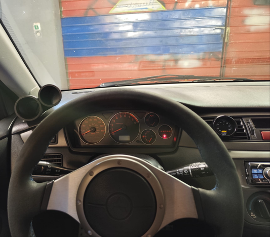 Mitsubishi Lancer Evolution 7 8 9 Instrumentenhalter 52mm Lüftungsdüse Mittelkonsole