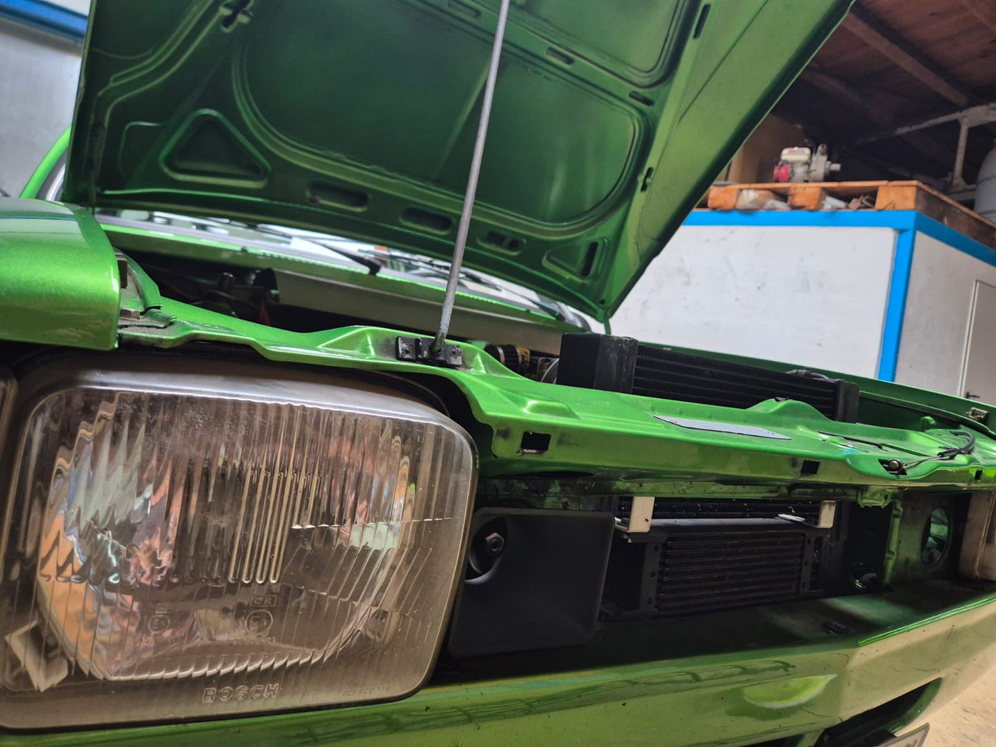 Opel Kadett C Ansaugung Luftsammler klein 70mm