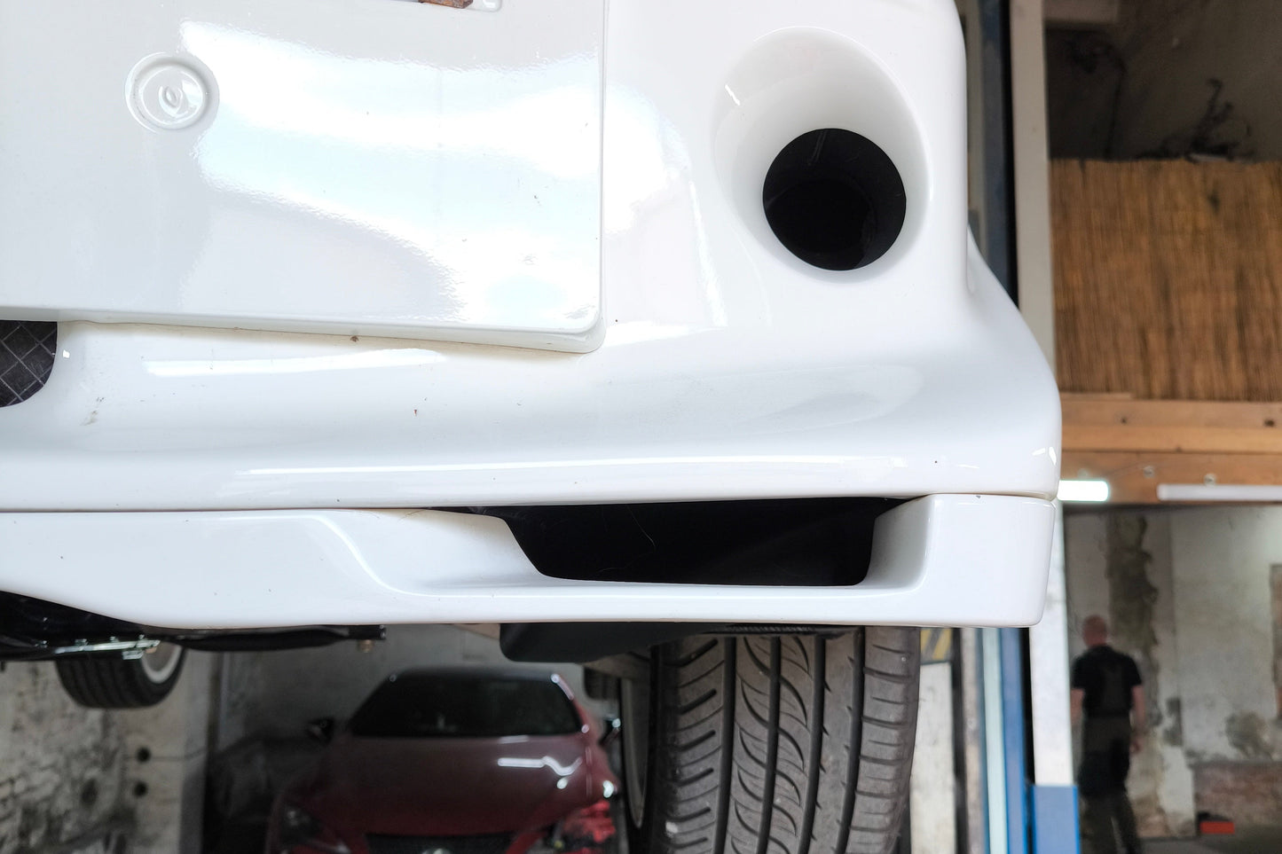 Mitsubishi Lancer Evolution TME Bremsenkühlung Luftkanäle Air Ducts