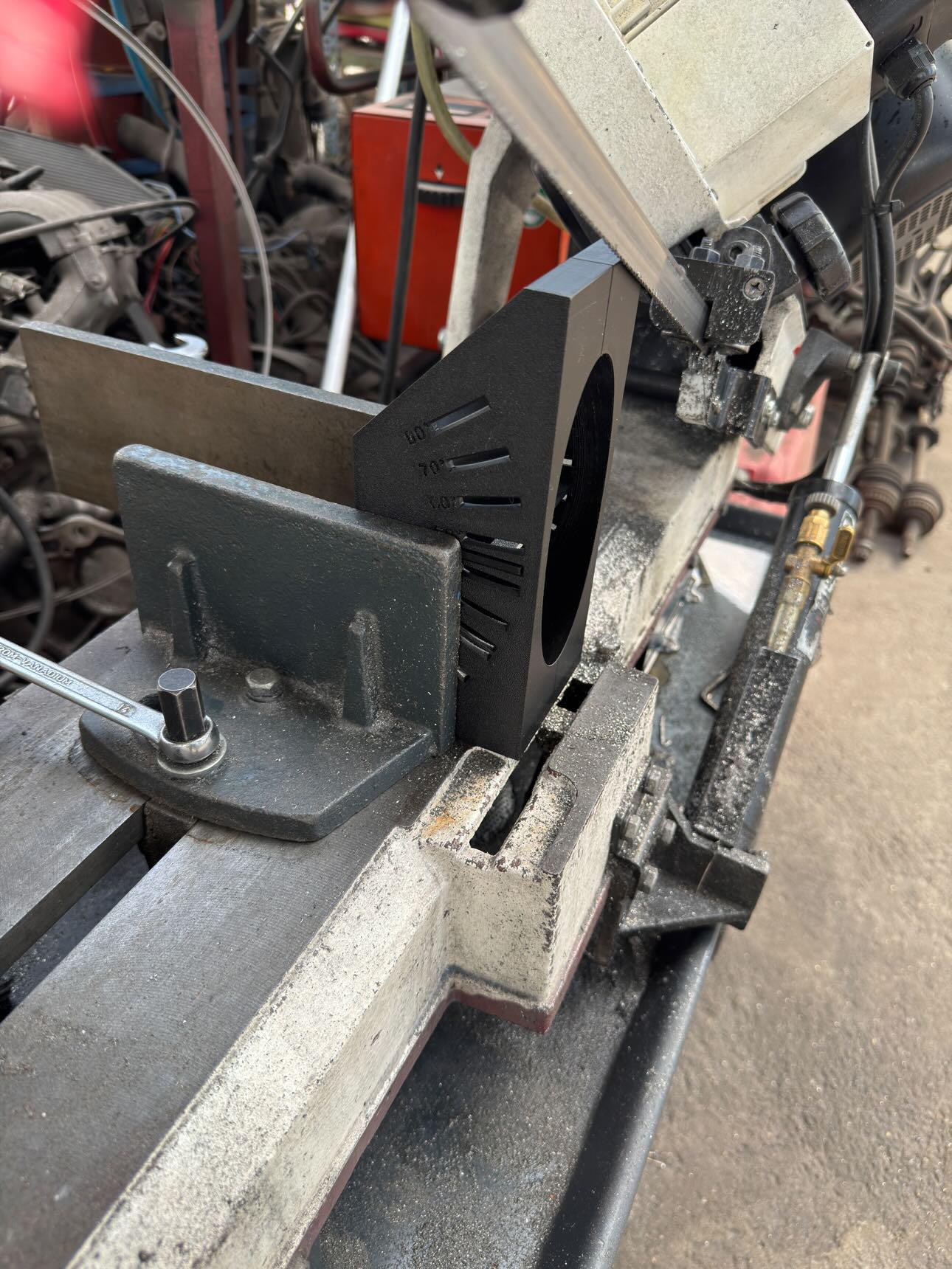 Sägehilfe Spannhilfe X-Pipe 76.1mm