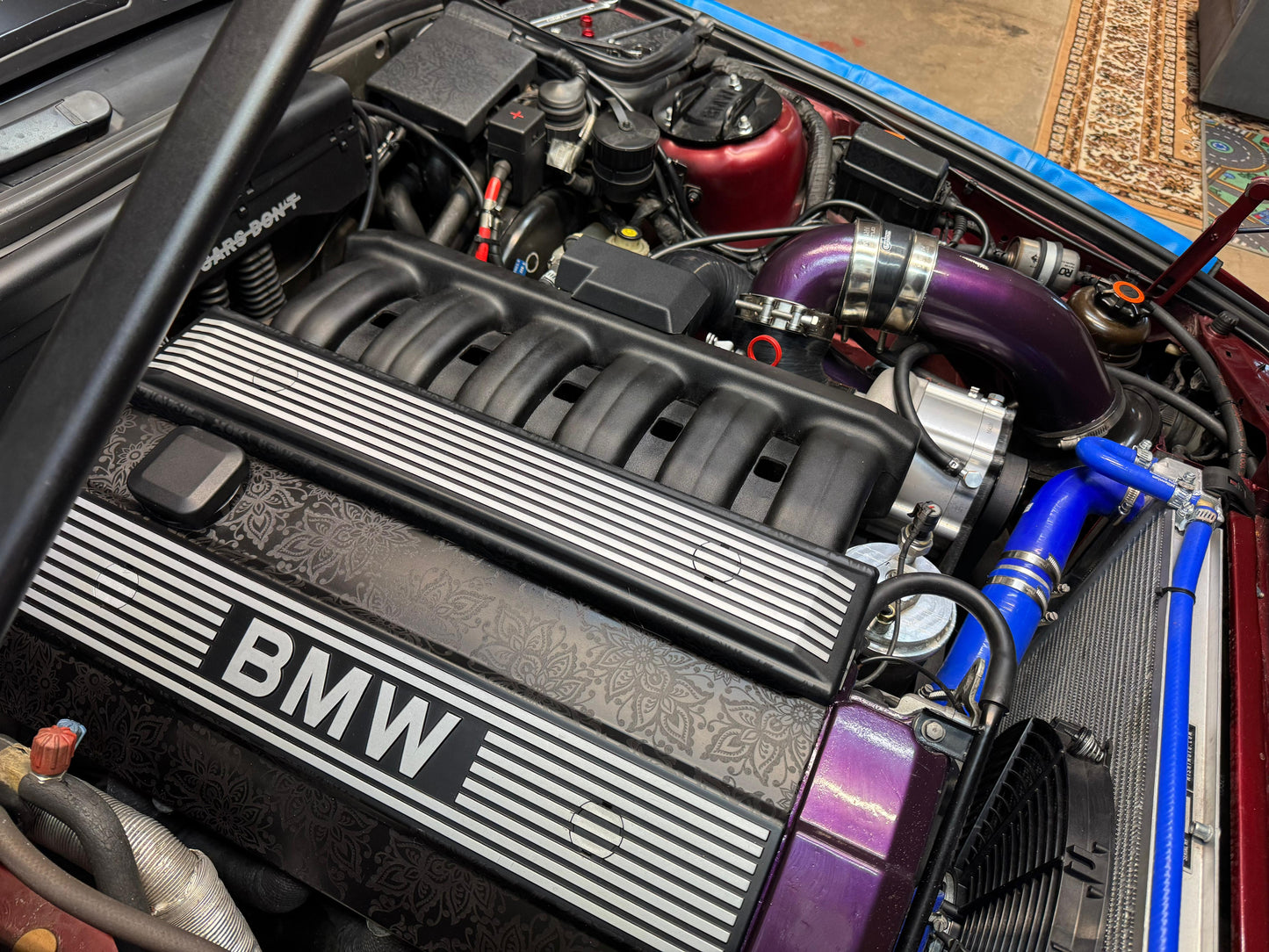 BMW Drosselklappenabdeckung kurz E30 E34 E36 M50