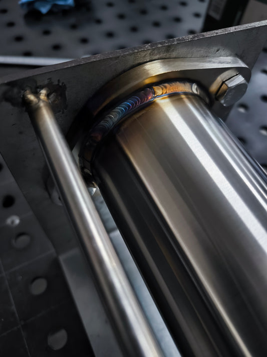 Mitsubishi Lancer Evolution 4 5 6 Katersatzrohr decat testpipe