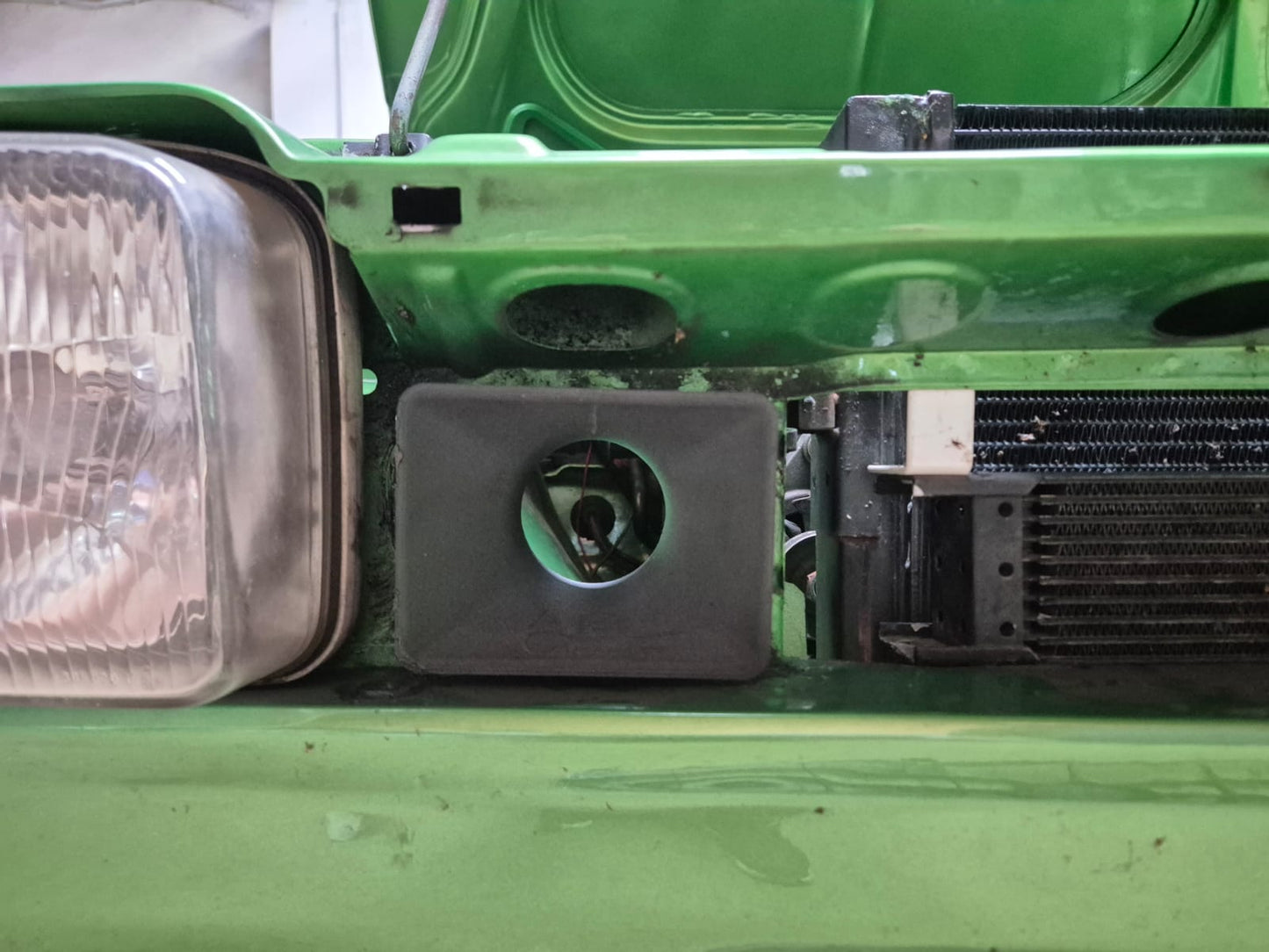Opel Kadett C Ansaugung Luftsammler klein 70mm