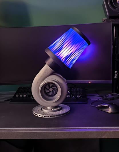 Schreibtischlampe Turbolader RGB LED