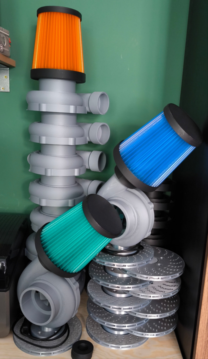 Schreibtischlampe Turbolader RGB LED