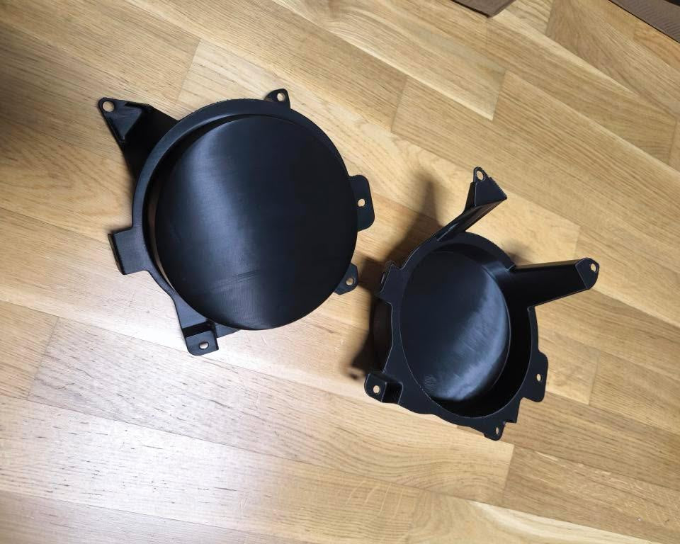 Mitsubishi Lancer Evolution 4 RS Abdeckungen Nebelscheinwerfer Fog Light Cover