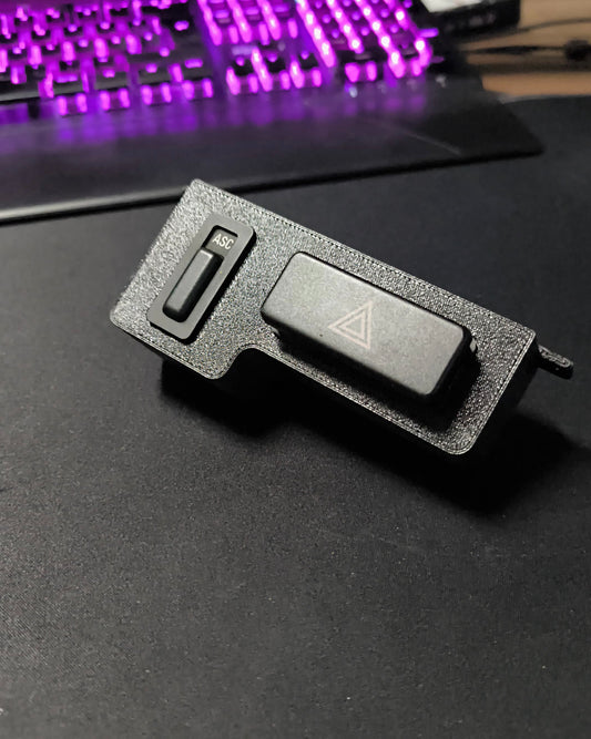 BMW E36 Halter Warnblinkschalter und ASC-Schalter