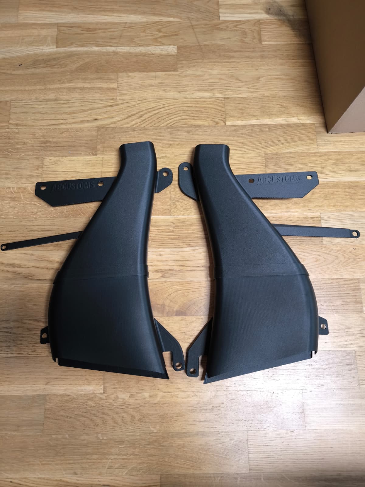 Mitsubishi Lancer Evolution TME Bremsenkühlung Luftkanäle Air Ducts