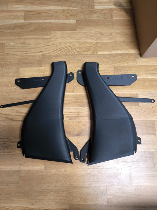 Mitsubishi Lancer Evolution TME Bremsenkühlung Luftkanäle Air Ducts