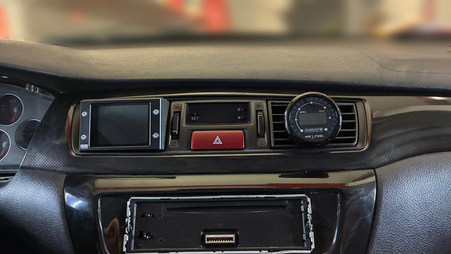 Mitsubishi Lancer Evo 7 8 9 Anzeigenhalter Canchecked MFD28