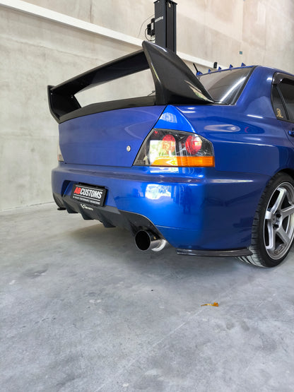 Mitsubishi Lancer Evolution 9 Abgasanlage 76mm 3" ab Kat