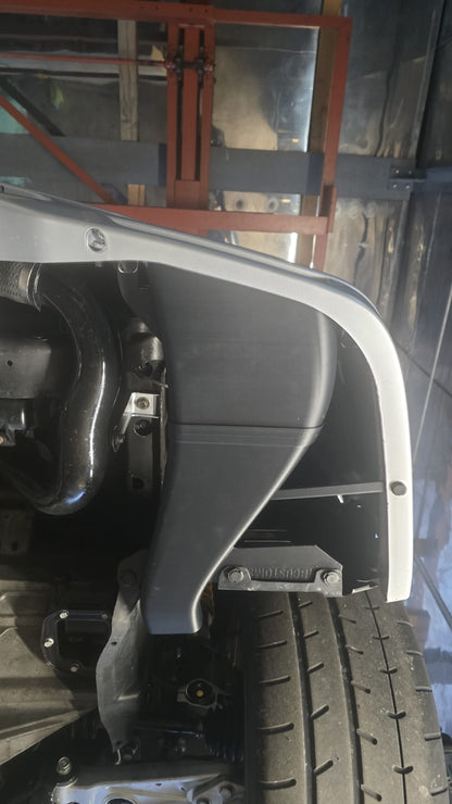 Mitsubishi Lancer Evolution TME Bremsenkühlung Luftkanäle Air Ducts