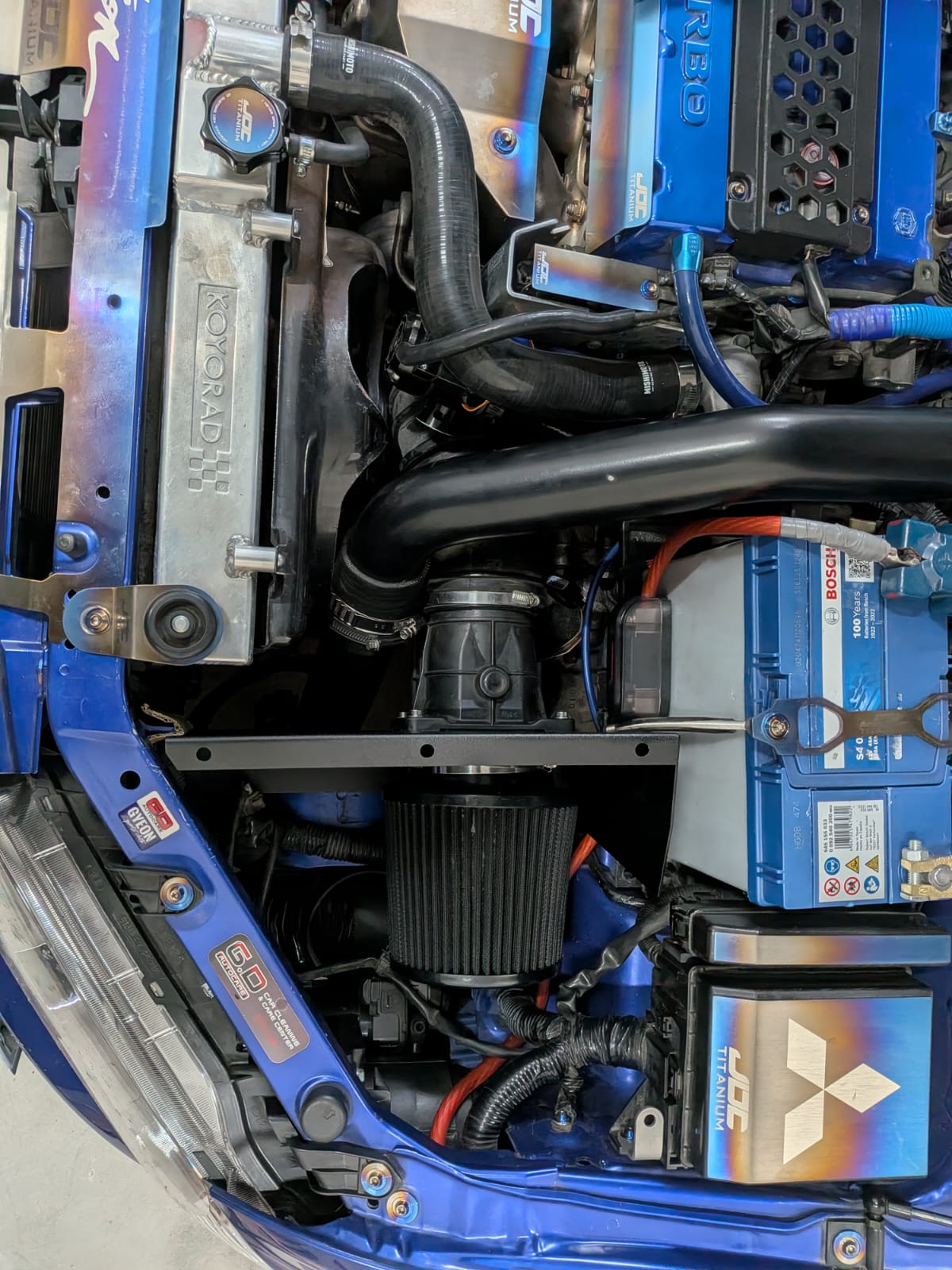 Mitsubishi Lancer Evolution 7 8 9 Air Intake offene Ansaugung