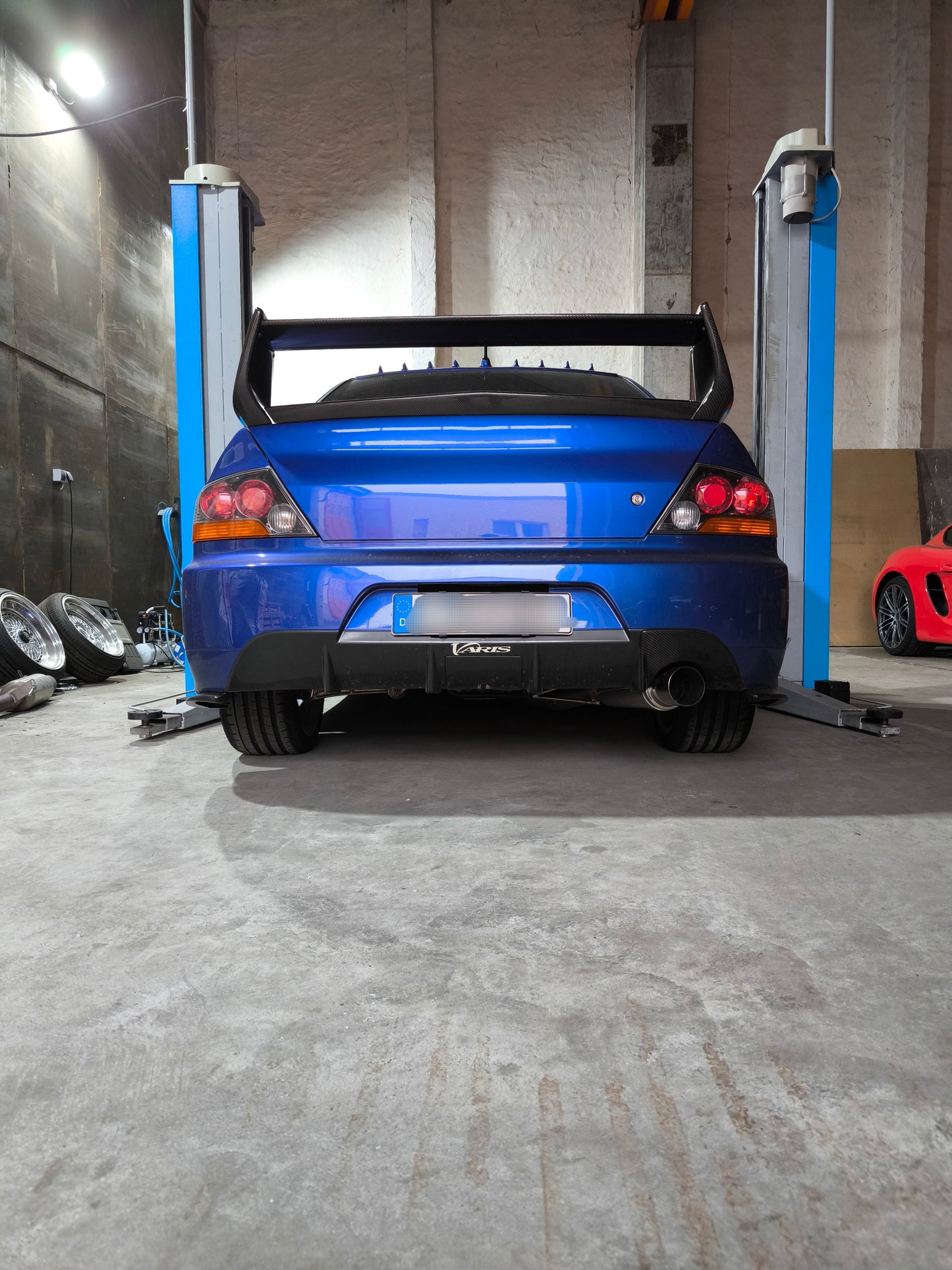 Mitsubishi Lancer Evolution 7 8 9 Abgasanlage Titan 3 Zoll