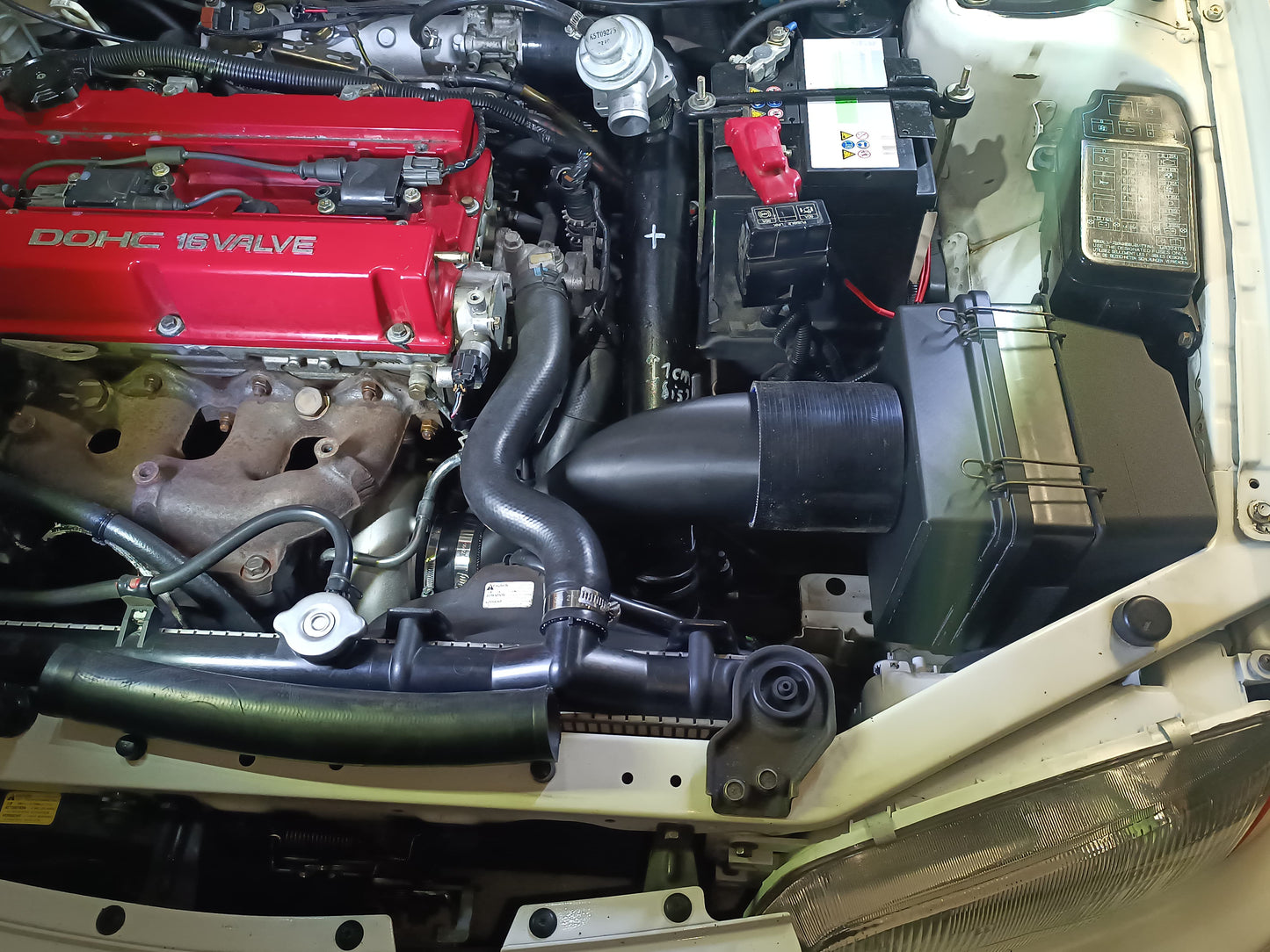 Mitsubishi Lancer Evolution 4 5 6 High Flow Air Intake 4"