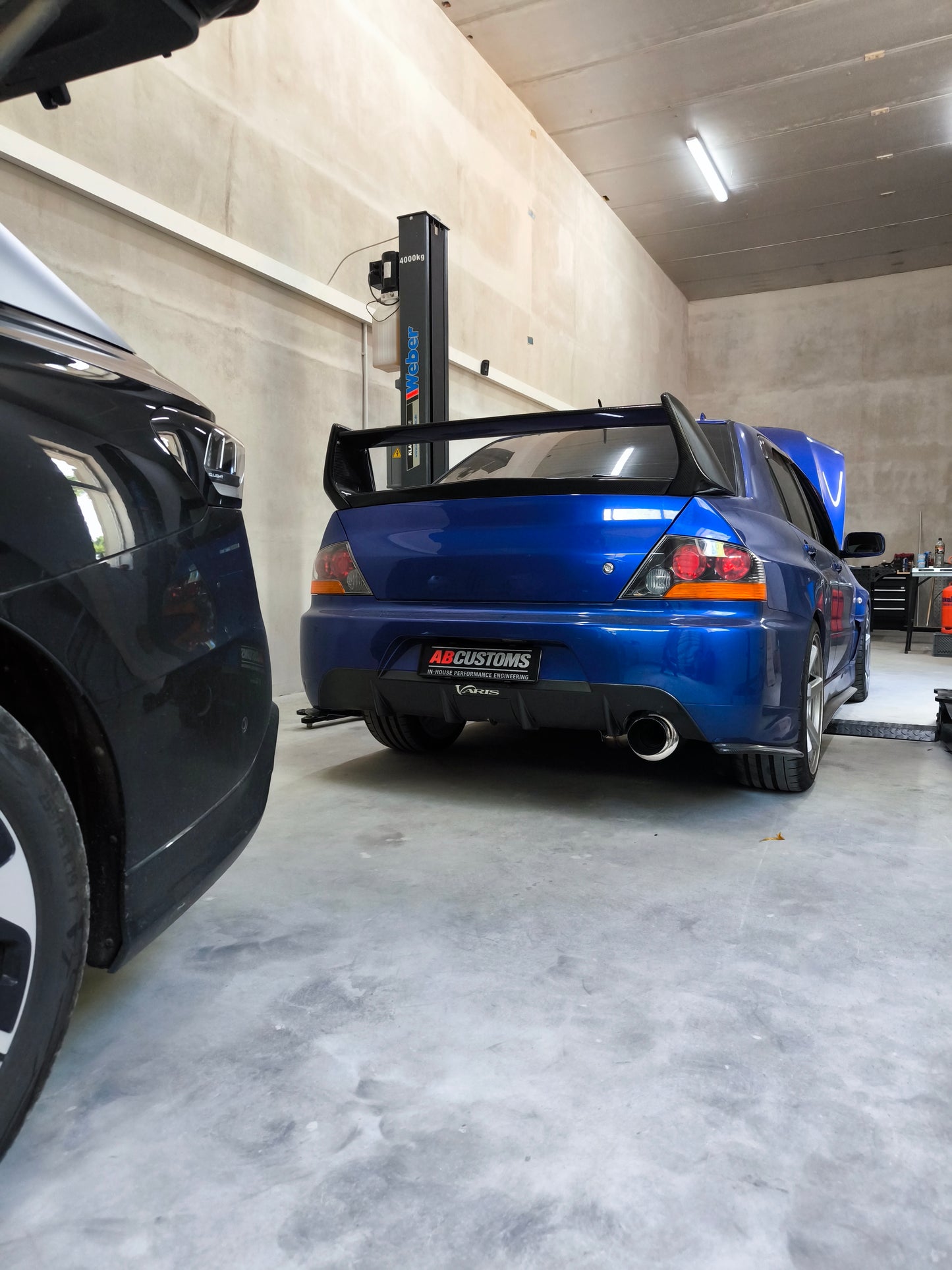 Mitsubishi Lancer Evolution 9 Abgasanlage 76mm 3" ab Kat