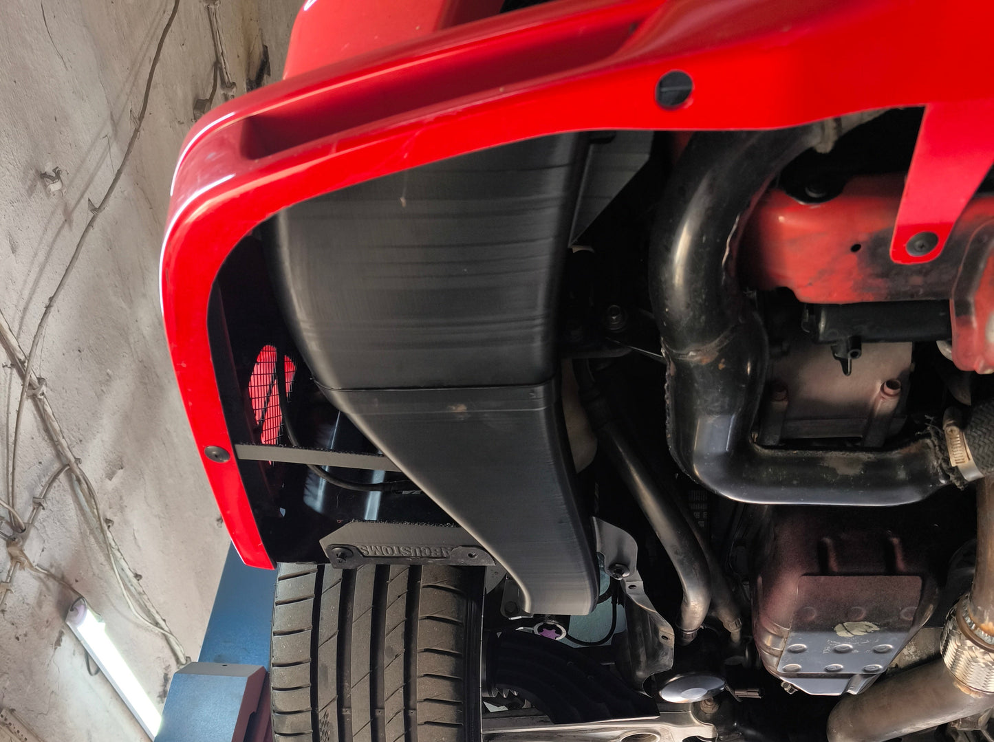 Mitsubishi Lancer Evolution TME Bremsenkühlung Luftkanäle Air Ducts