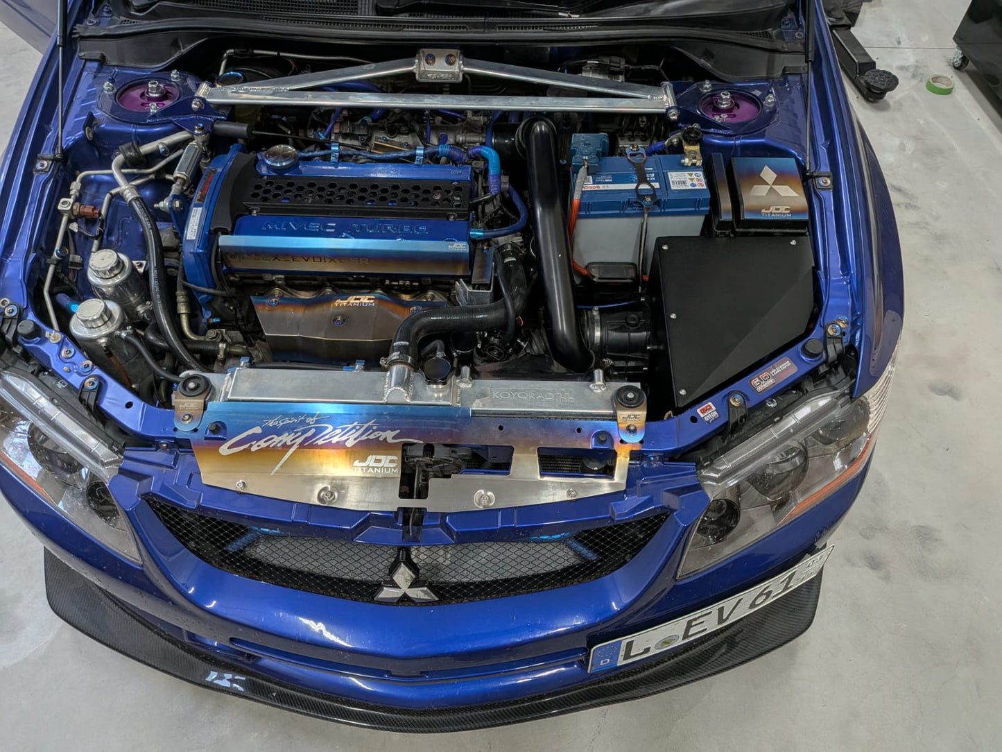 Mitsubishi Lancer Evolution 7 8 9 Air Intake offene Ansaugung
