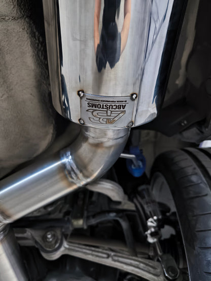 Mitsubishi Lancer Evolution 9 Abgasanlage 76mm 3" ab Kat
