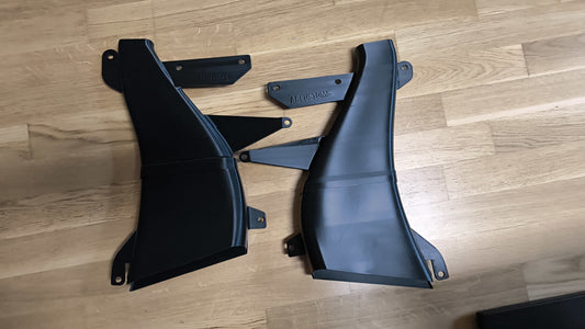 Mitsubishi Lancer Evolution TME Bremsenkühlung Luftkanäle Air Ducts