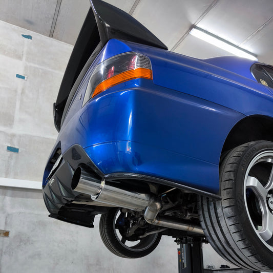 Mitsubishi Lancer Evolution 9 Abgasanlage 76mm 3" ab Kat