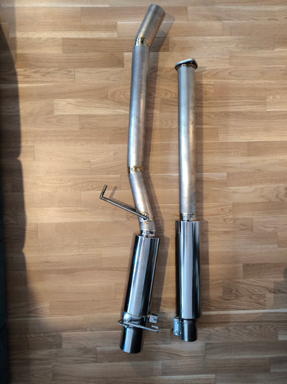 Mitsubishi Lancer Evolution 7 8 9 Abgasanlage Titan 3 Zoll