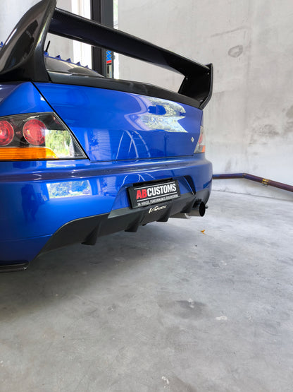 Mitsubishi Lancer Evolution 9 Abgasanlage 76mm 3" ab Kat
