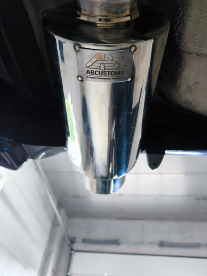 Mitsubishi Lancer Evolution 9 Abgasanlage 76mm 3" ab Kat