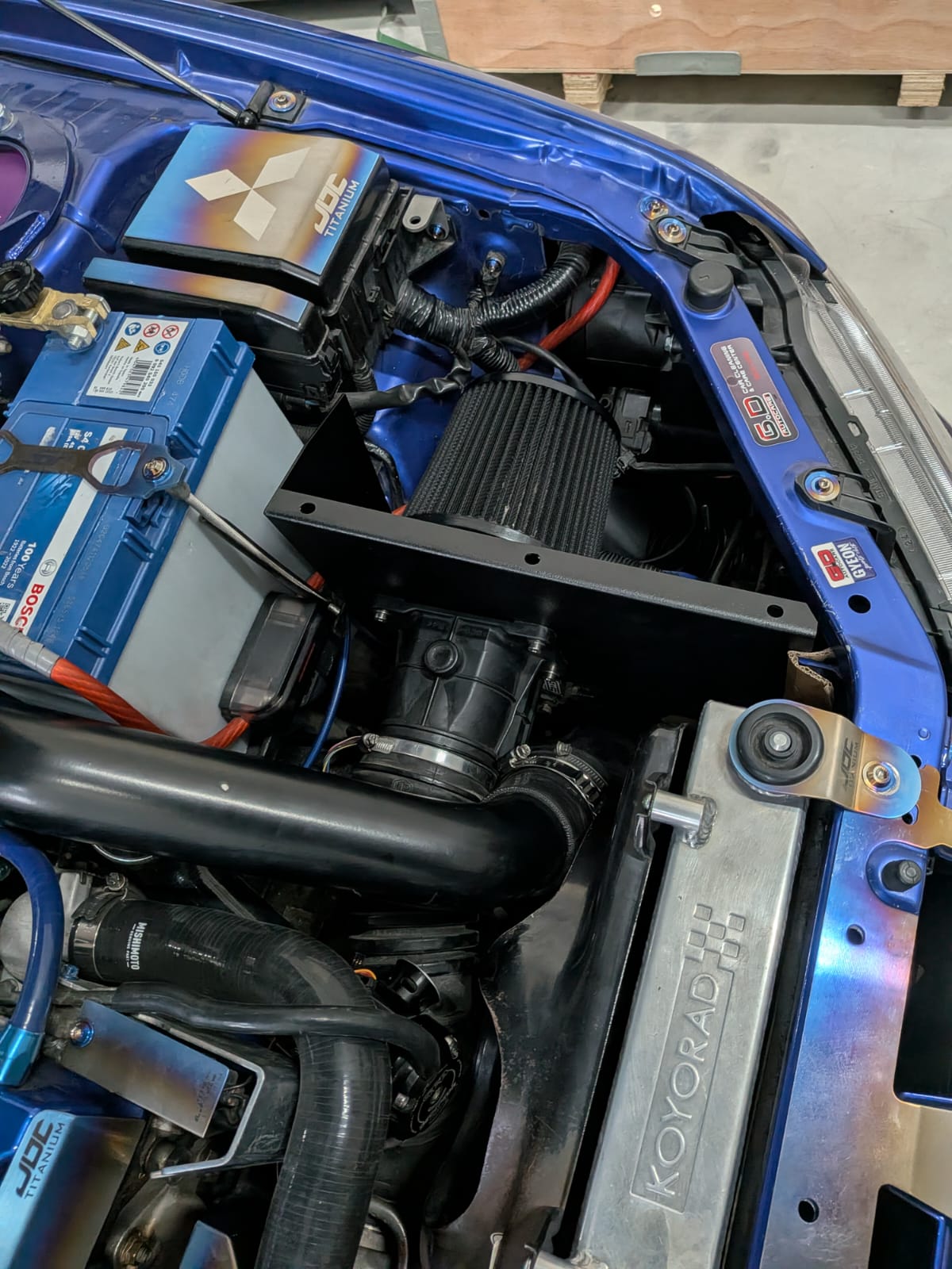Mitsubishi Lancer Evolution 7 8 9 Air Intake offene Ansaugung